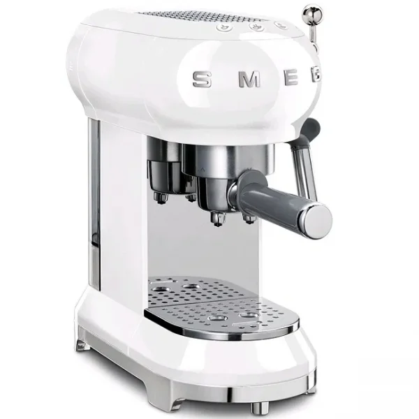 Smeg Espresso with Pump 50’s Style – ECF01WHUK