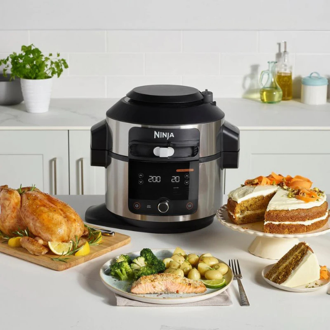 Ninja Combi™ All-in-One Multicooker, Oven, and Air Fryer Pressure &  Multicookers - Ninja