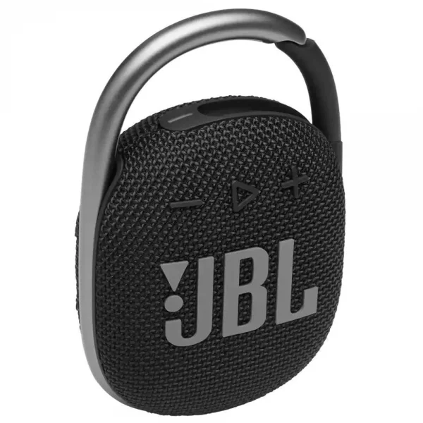 JBL Clip 4 Wireless Portable Bluetooth Speaker – Black | JBLCLIP4BLK
