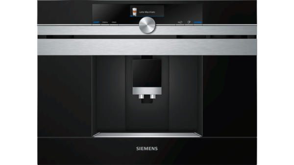 Siemens iQ700 Built In Fully Automatic Coffee Machine-Stainless Steel-CT636LES6