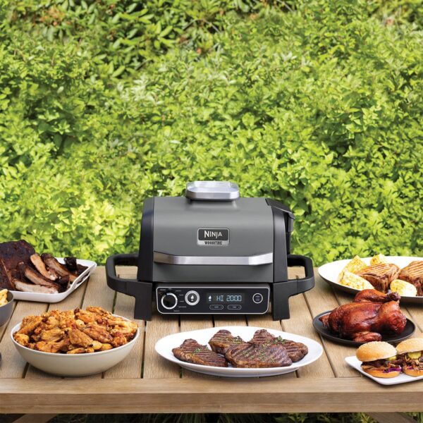 Ninja Woodfire Electric BBQ Grill & Smoker - OG701UK