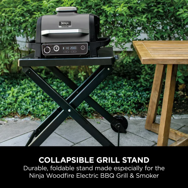 Ninja Woodfire Electric Outdoor Grill, Smoker, & Griddle