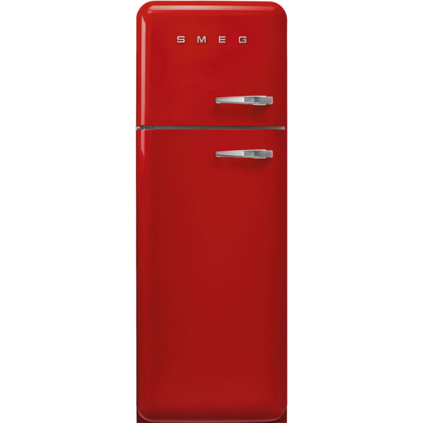 Smeg Fridge Freezer Red FAB30LRD5UK