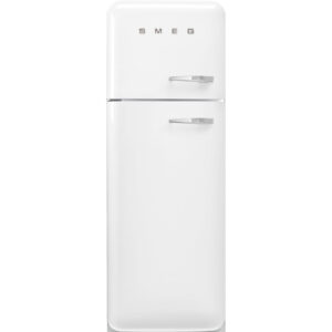 Smeg FAB30LWH5UK 50's Retro Style Freestanding Fridge Freezer (LEFT HINGE) White