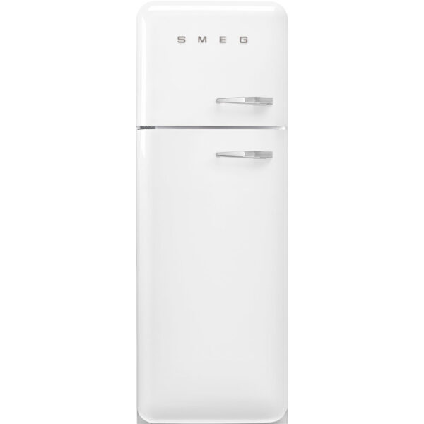Smeg FAB30LWH5UK 50's Retro Style Freestanding Fridge Freezer (LEFT HINGE) White