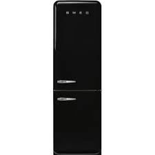 Smeg Fridge Freezer Black FAB32RBL5UK