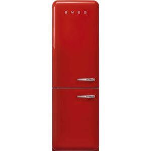 Smeg Fridge Freezer Red FAB32LRD5UK