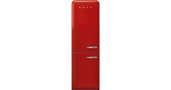 Smeg Fridge Freezer Red FAB32LRD5UK