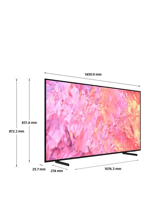 Samsung Q60C 65″ 4K HDR QLED Smart TV – QE65Q60CAUXXU