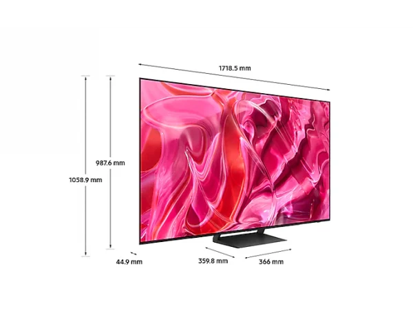 Samsung S90C 77″ 4K Quantum HDR OLED Smart TV – QE77S90CATXXU