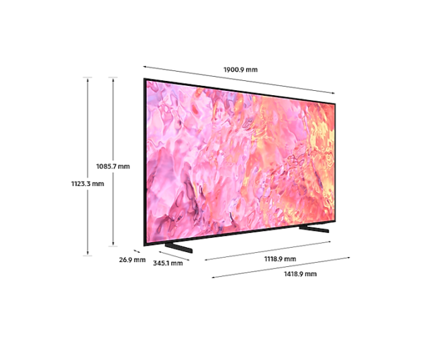Samsung Q60C 85″ 4K HDR QLED Smart TV – QE85Q60CAUXXU - Image 2
