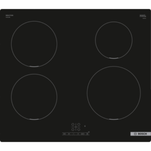 Bosch Serie 4, 4 Zone Induction Hob, Black - PUE611BB5B
