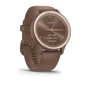 Garmin Vivomove Sport | Cocoa & Peach Gold – 010-02566-02