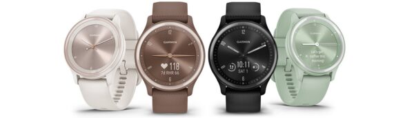 Garmin Vivomove Sport | Cocoa & Peach Gold - 010-02566-02 - Image 2