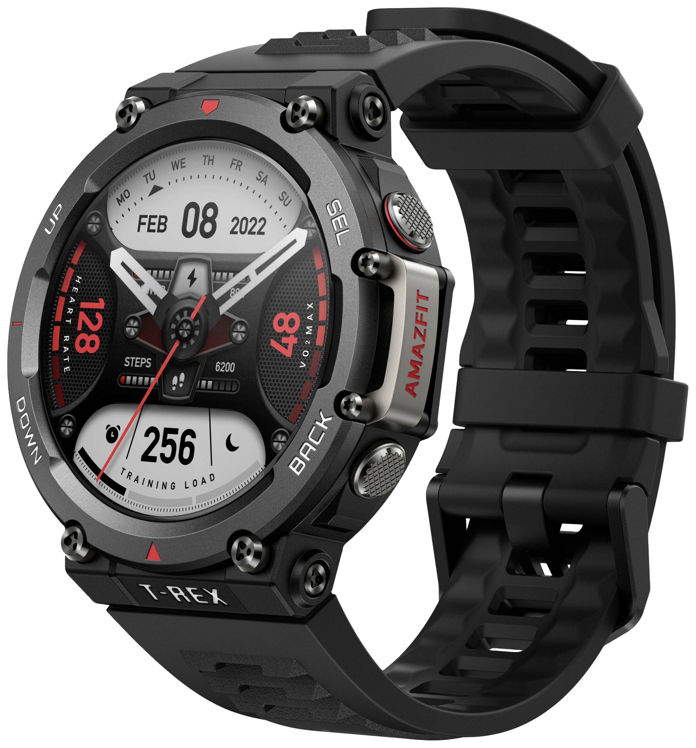 Amazfit T-Rex 2 Series Ember black - Smartwatch - W2170OV6N