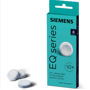 3x Siemens EQ.series descaling tablets 2in1 for coffee machines – TZ80002