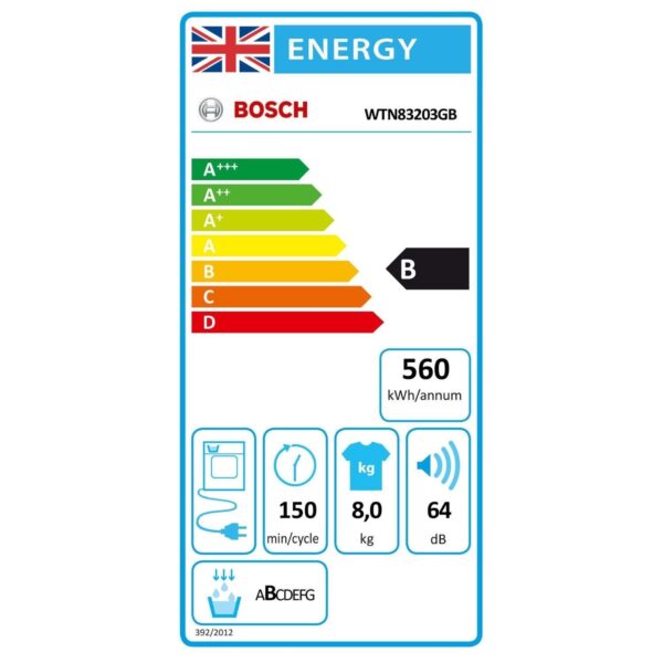 Bosch WTN83203GB