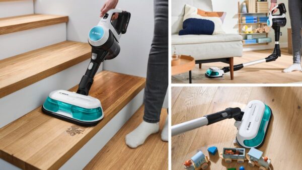 BOSCH Unlimited 7 Aqua 2-in-1 Cordless Vacuum Cleaner & Mop-BCS71HYGGB - Image 6