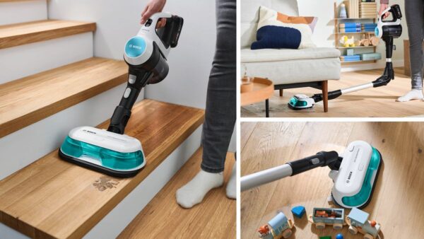 BOSCH Unlimited 7 Aqua 2-in-1 Cordless Vacuum Cleaner & Mop-BCS71HYGGB