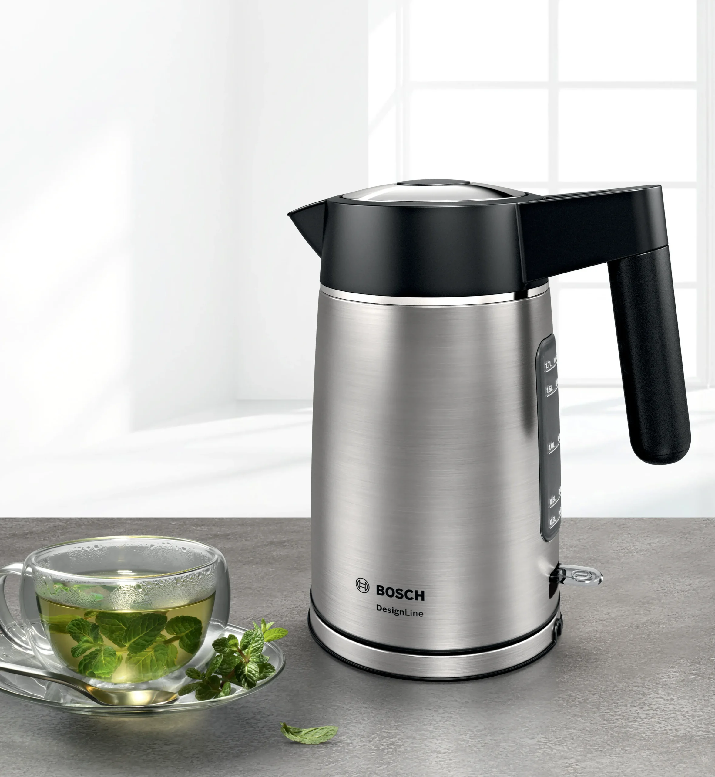 BOSCH Kettle Design Line 1.7 l Stainless steel TWK5P480GB