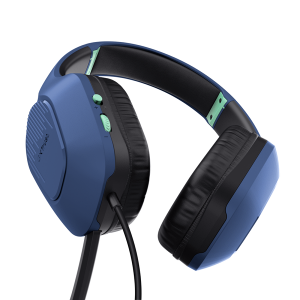 Trust Zirox Gaming Headset Blue T24991 - Image 2