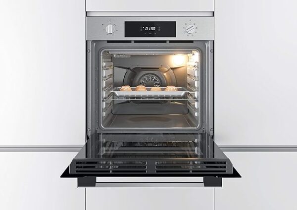 Hoover 300 Built-In Electric Single Oven Multifunctional Stainless Steel 60cm HOC3BF3258IN - Image 2