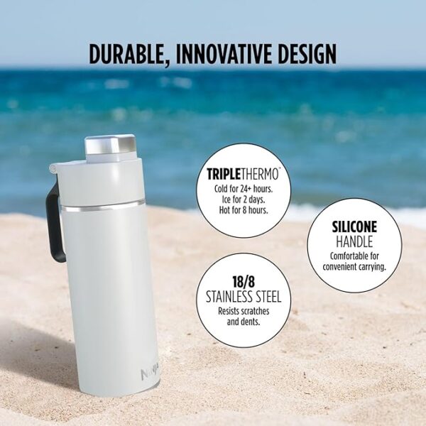 Ninja Thirsti 530 ml Travel Bottle – White DW1801EUUKWH - Image 5