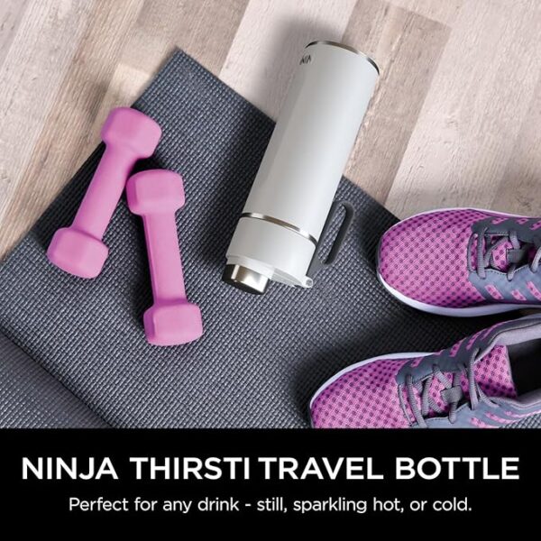 Ninja Thirsti 530 ml Travel Bottle – White DW1801EUUKWH - Image 6