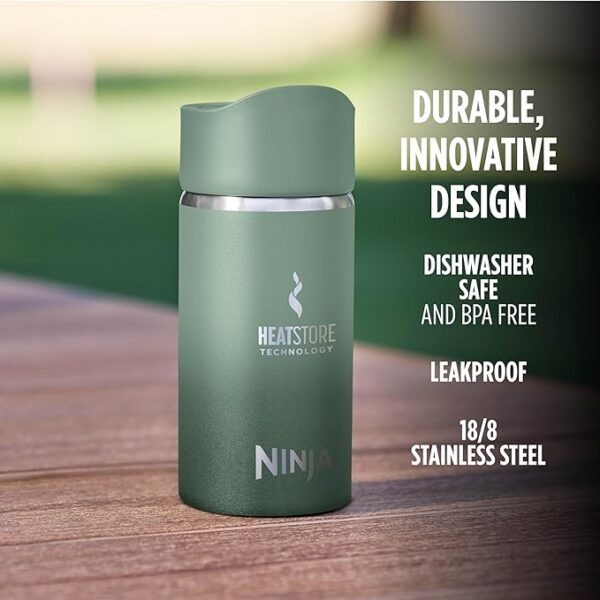 Ninja 300 ml Sip Perfect Travel Mug Green DW1203EUUKGN - Image 3