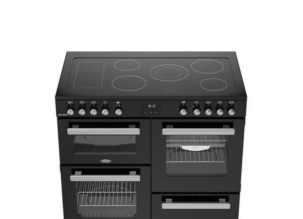 BELLING 100CM ELECTRIC COOKCENTRE BLACK – CC100EBLK - Image 3