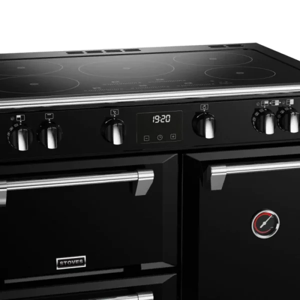Stoves 90cm Inductuction Rangecooker - RD90EiTCHBLK - Image 3