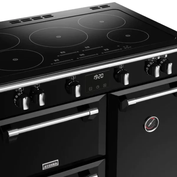 Stoves 90cm Inductuction Rangecooker - RD90EiTCHBLK - Image 4