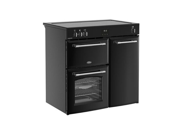 BELLING 90CM INDUCTION FARMHOUSE BLACK – FH90EIBLK - Image 3